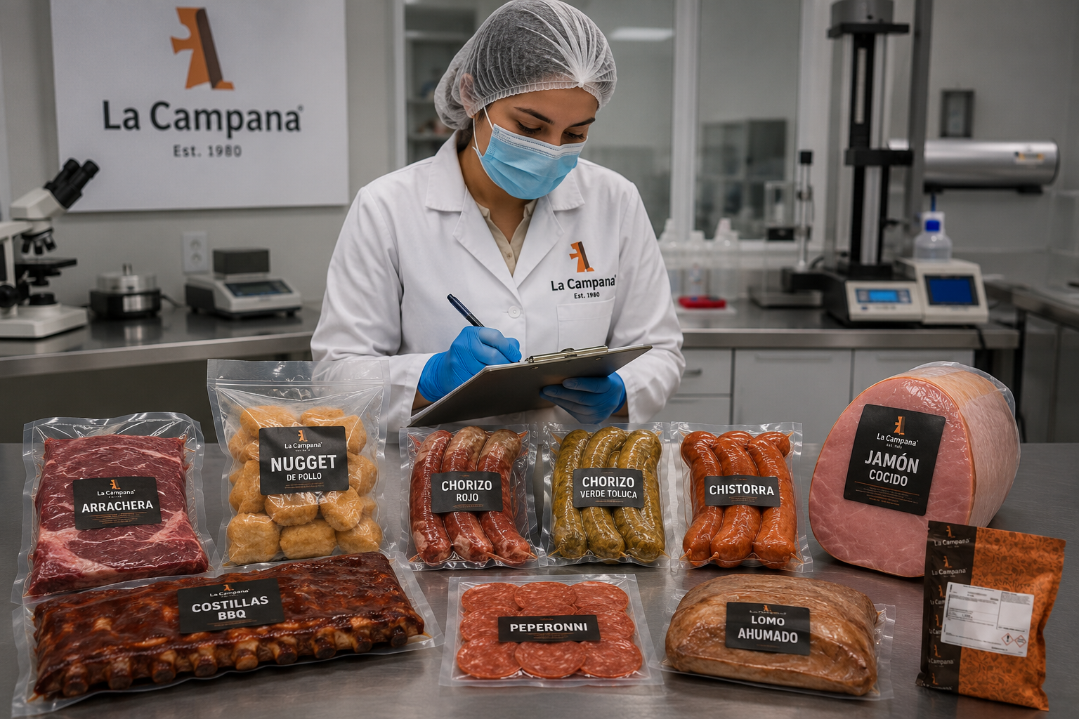 Laboratorio La Campana — productos TRADEG